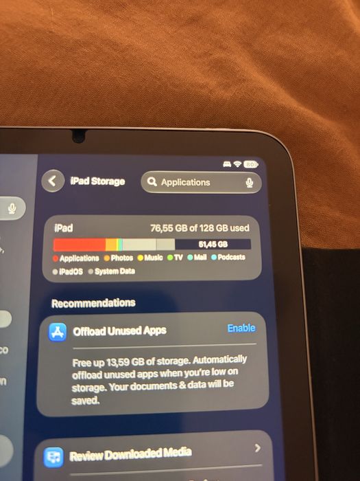 Ipad mini 128gb A17 pro