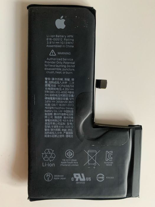 Bateria do iPhone XS