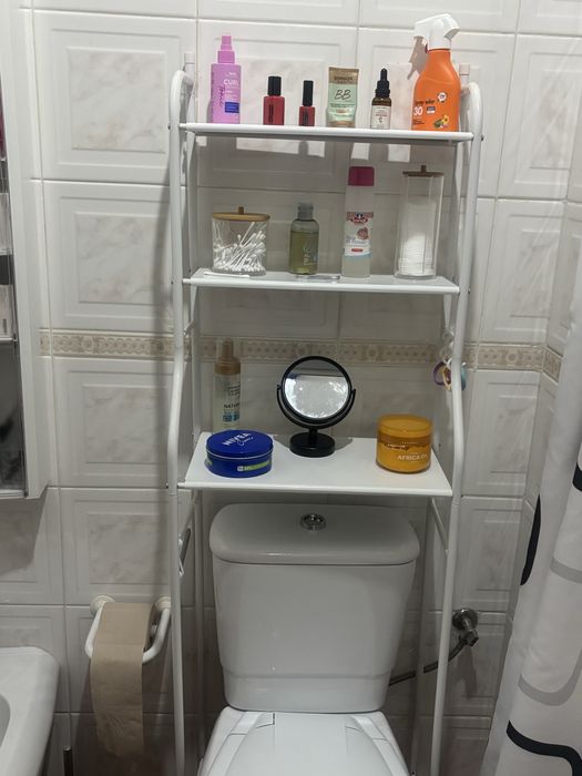 Estante de apoio wc