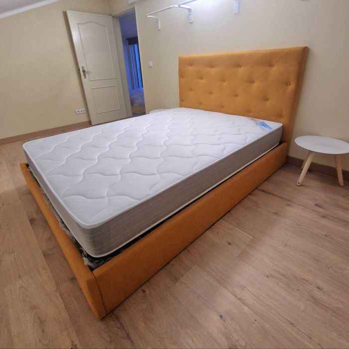 Camas de Casal Estofadas de Luxo 199€ Disp. em Várias Cores! 190x140m!