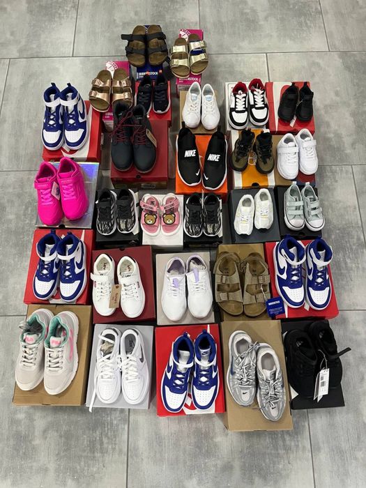 Стокове взуття оптом (adidas, nike, nb)