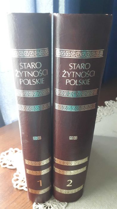 reprint  starożytności polskie t  I/II   rarytas