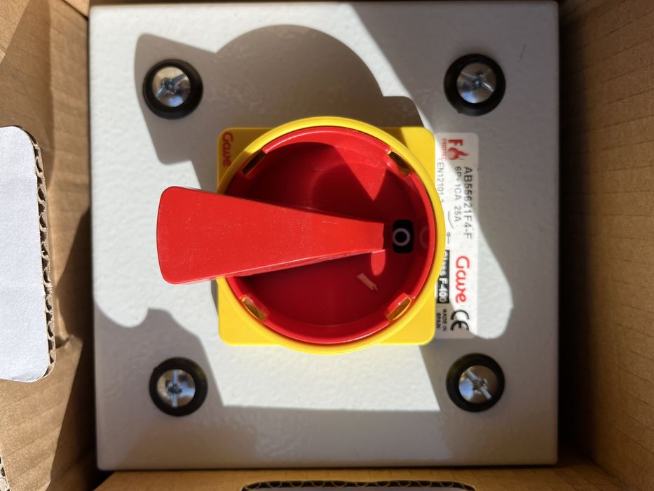 Interruptor Seccionador Corte F400 25A