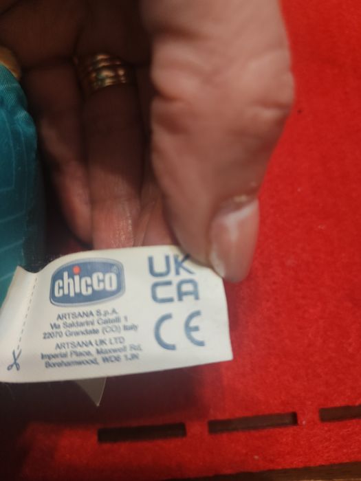 Lisek Chicco mówiący części ciała