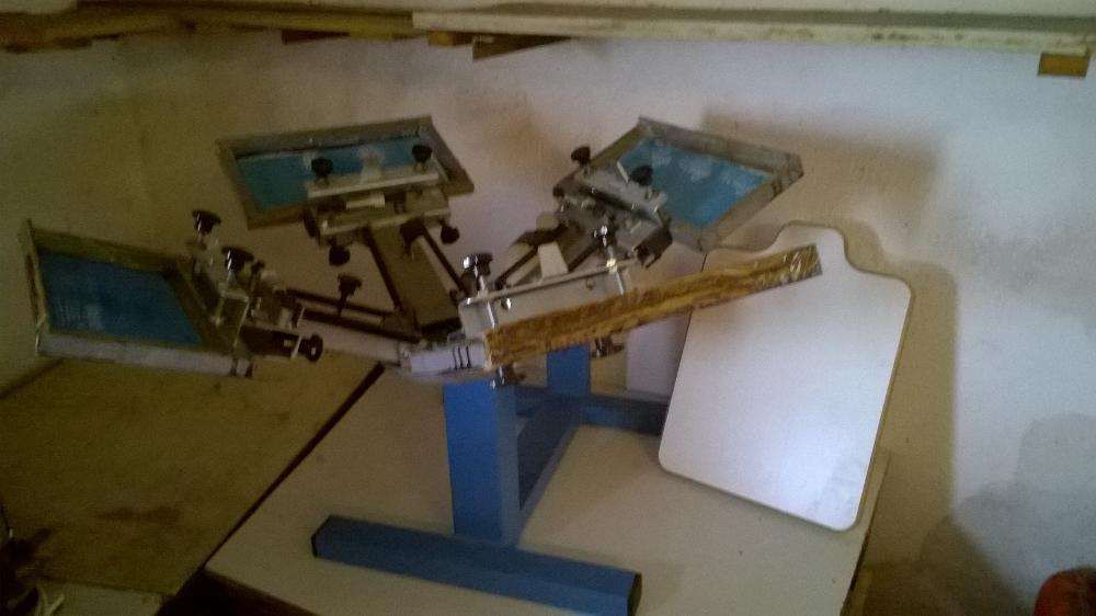 Carrossel serigrafia 4 cores Compacto - Redução Preço