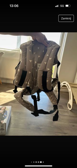 Nosidło Tula szary.