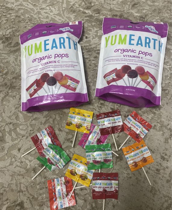 АКЦІЯ!!! Yumearth натуральные леденцы в наличии