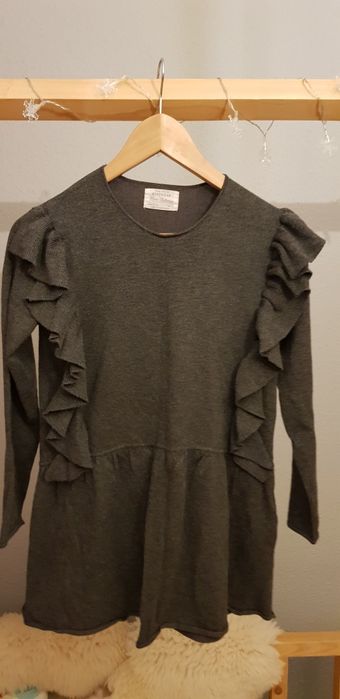Zara tunika z falbankami 152