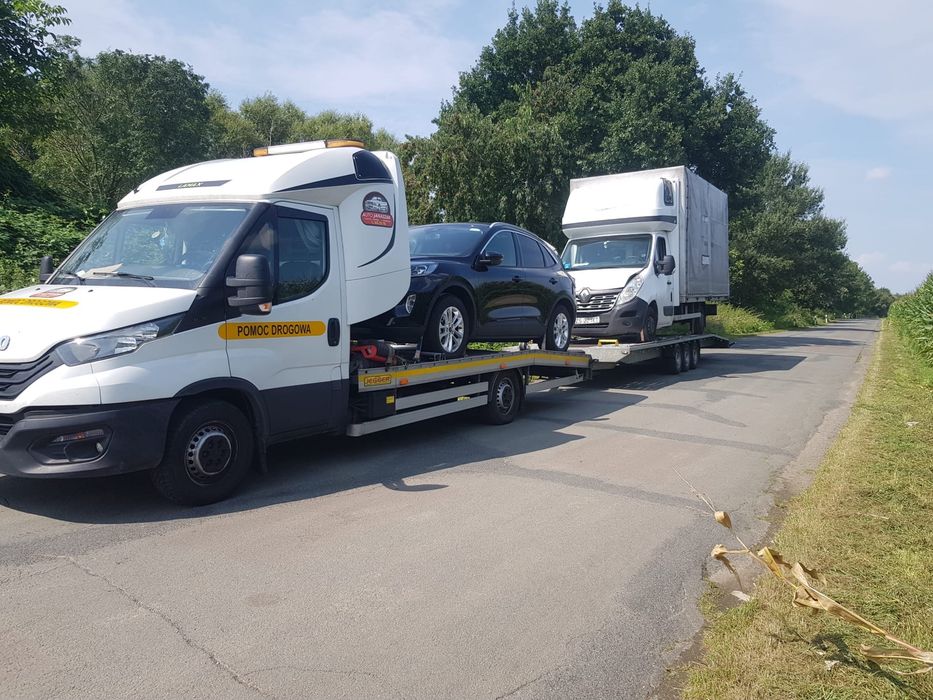 Transport Aut Niemcy Polska Wlkp Strzałkowo Poznan Gniezno Konin