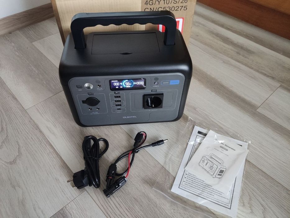 Зарядна станція Oukitel P800E Plus ДБЖ 800 Вт (1600 Вт пікове)  512 Вт/год UPS павербанк електростанція