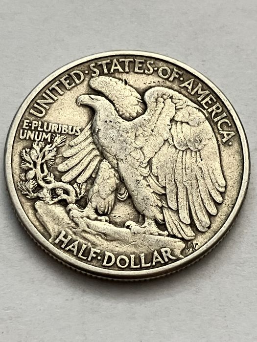 USA 1944 - 50 centów - 1/2 dolara - srebro - real foto