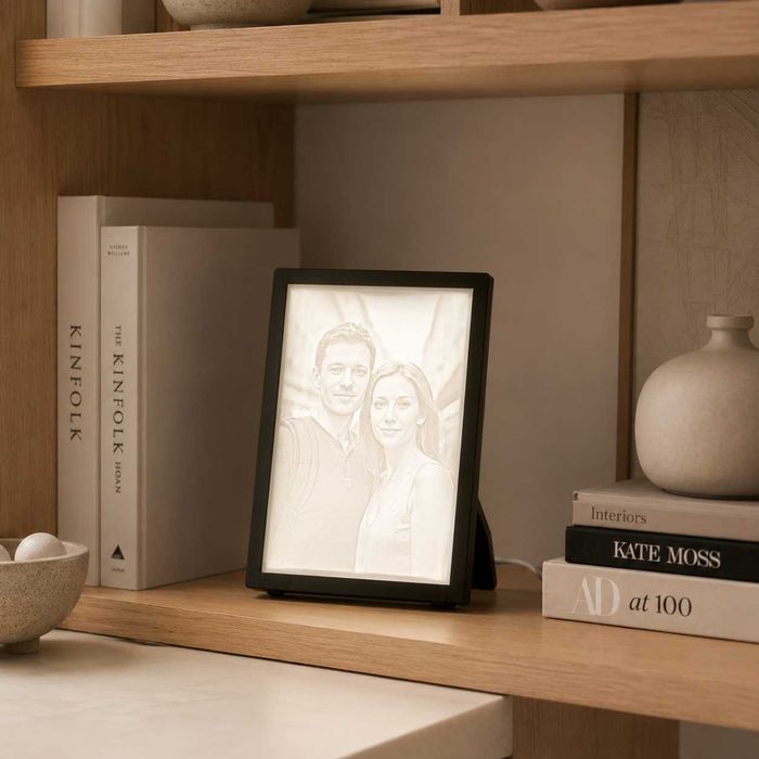 Fotografia luminária personalizável