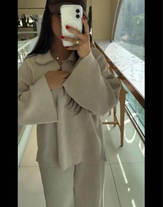 Костюм ангора рубчик