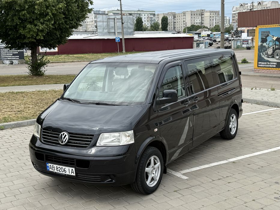 Volkswagen t5 ПАСАЖИР 9 місць. 2.5 дизель 2008 рік
