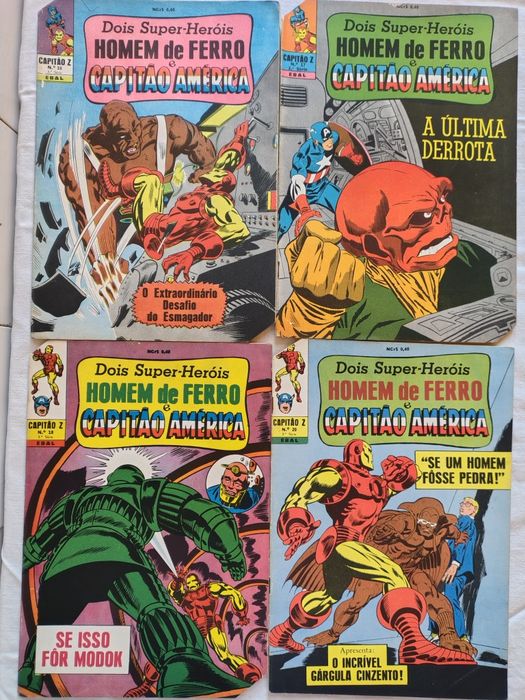 21 Revistas, Capitão América & Homem de Ferro (EBAL) - Banda Desenhada