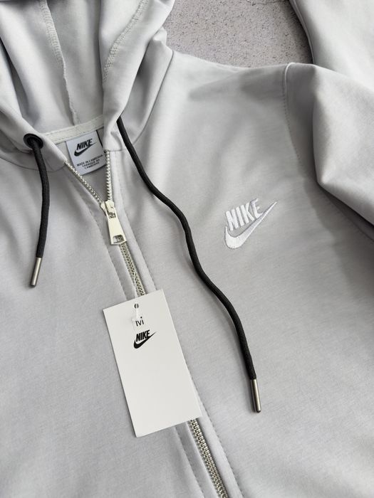 Весняний Спортивний Костюм Nike Сірий | Зіп Худі + Штани | S-XXL