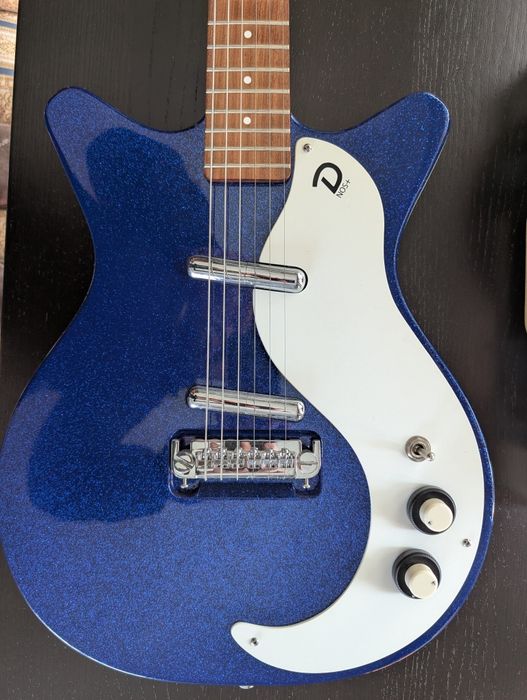 Danelectro '59M NOS+ Blue Metalflake (60th Anniversary)