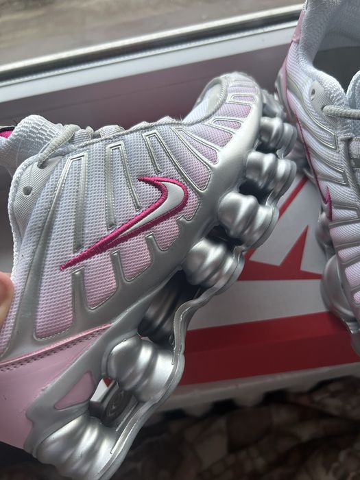 Nike shox różowe