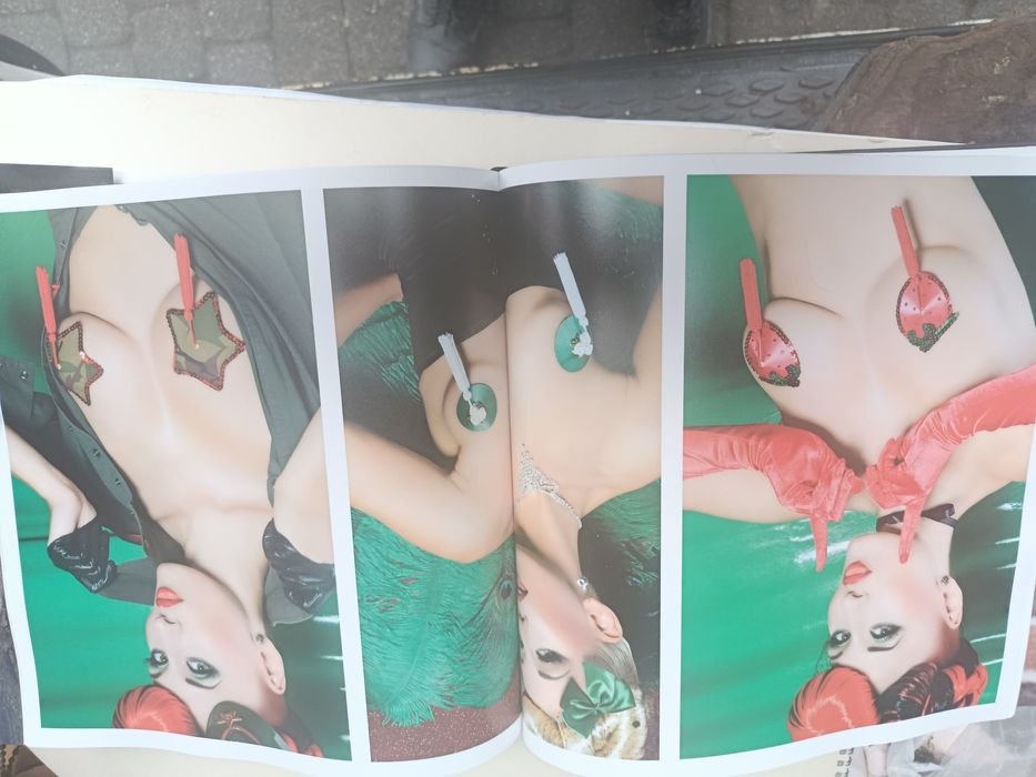 Książka - "Dessous "- moda  bielizna  , stroje , erotyka