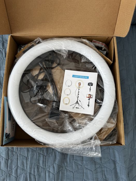 Кільцева лампа для фото, відео зйомки