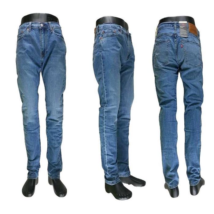 Męskie jeansy Levi's 512 Slim Taper oryginalne nowe Levisy - W32/L36