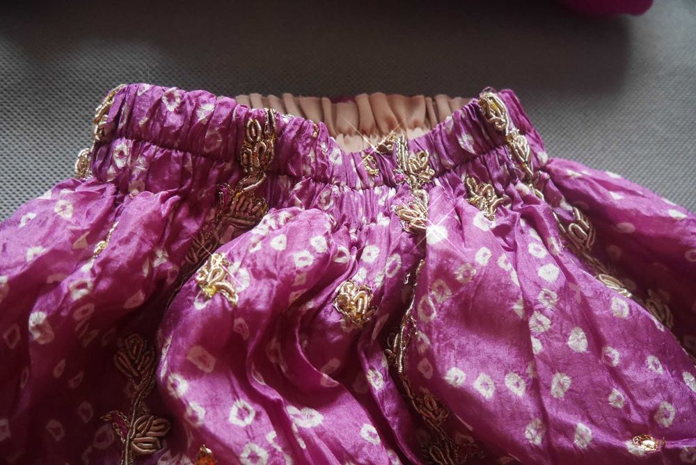 Детский индийский восточный костюм. 4-6 лет. Сари.