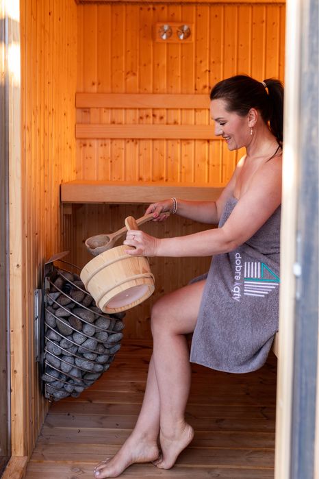 Sauna, balia domki nad morzem Kąty Rybackie