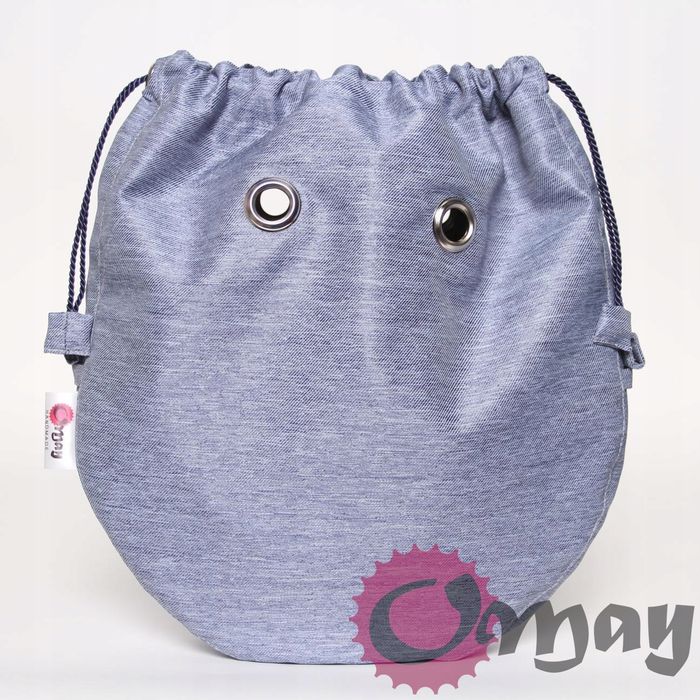 Organizer worek do OBAG TWIST MINI jeans komin 2 kieszenie OMAY