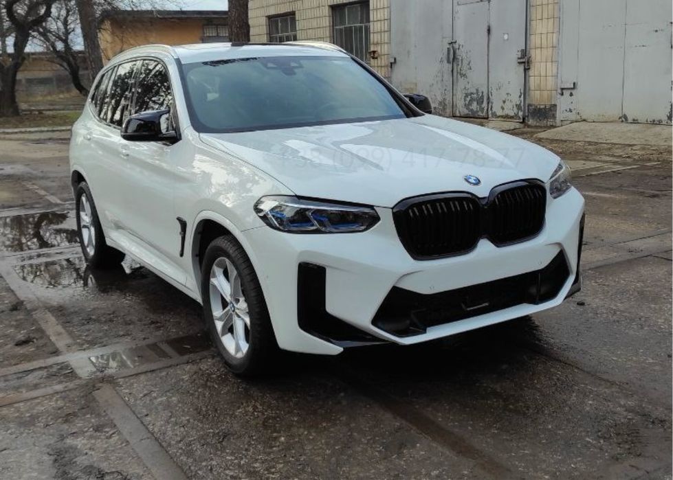 Рестайлинг BMW X3 M LCI G01 F97 Бампер Ноздри Обвес Фары Фонари Пороги
