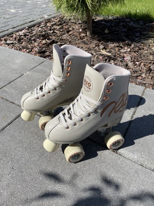 Wrotki RIO ROLLER Cream, rozmiar 35,5