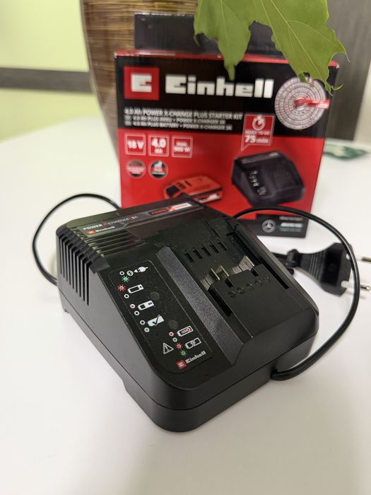 Зарядка Einhell. Новий зарядний пристрій Einhell Power X-Change