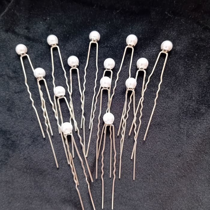 Komplet ozdób ślubnych do wlosow