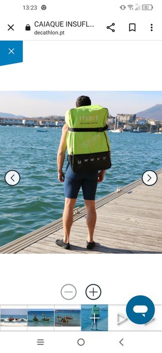 Kayak 2 lugares como novo