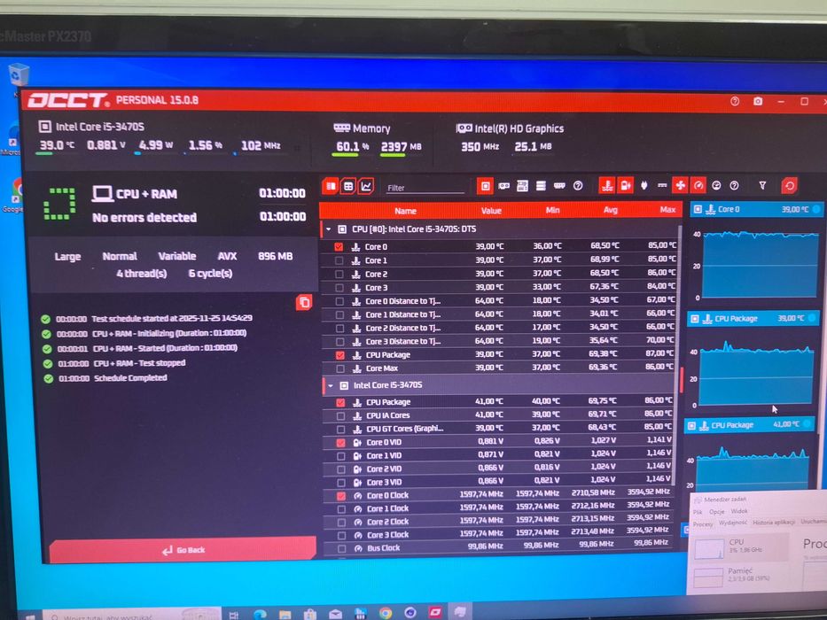 Komputer Dell Optiplex 7010 i5 3470S 4GB RAM Rezerwacja do 27.1.26