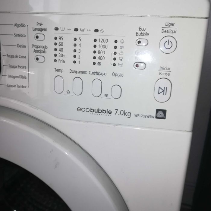 Peças usadas máquina lavar roupa Samsung 7 kg ecobubble ref wf1702wsw.