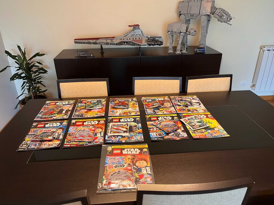 Revistas Lego STARWARS + Lego SET