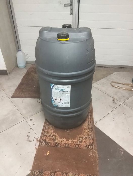 Beczka 120 l po jednym użyciu po Borygo
