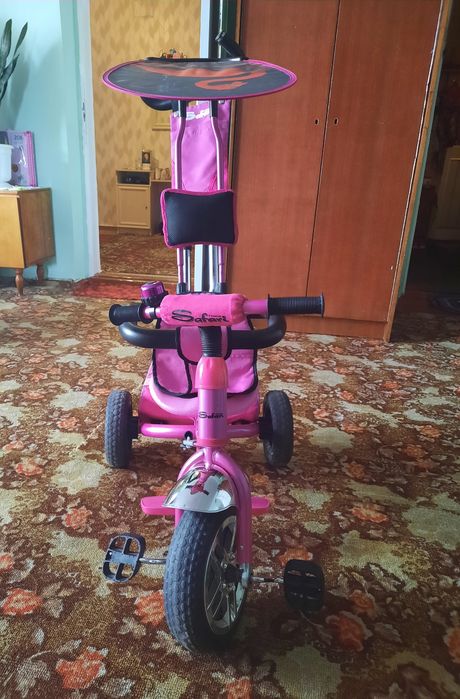 Велосипед дитячий трьохколісний