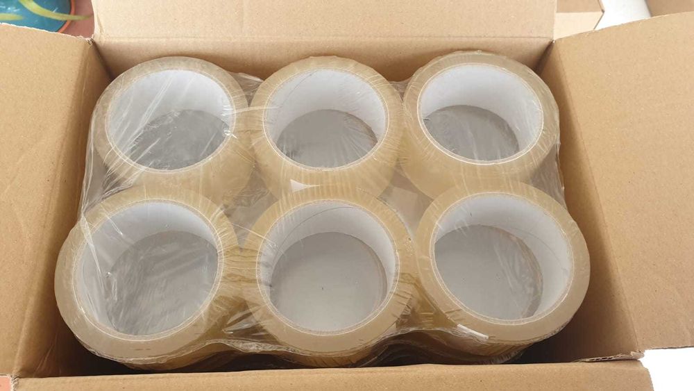 Rolo de fita adesiva 48mm Transparente x36 (NOVO)