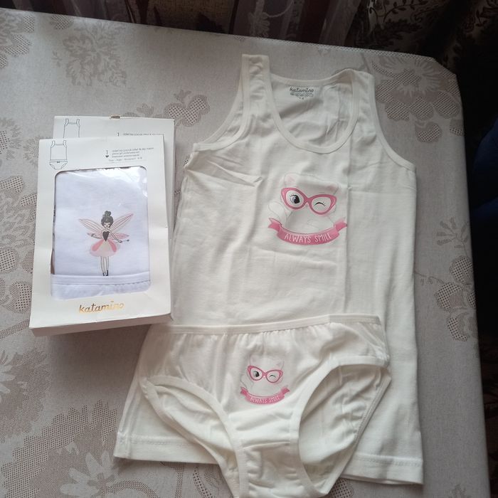 Набір дитячий майка і трусики (5-6, 7-8), Турція