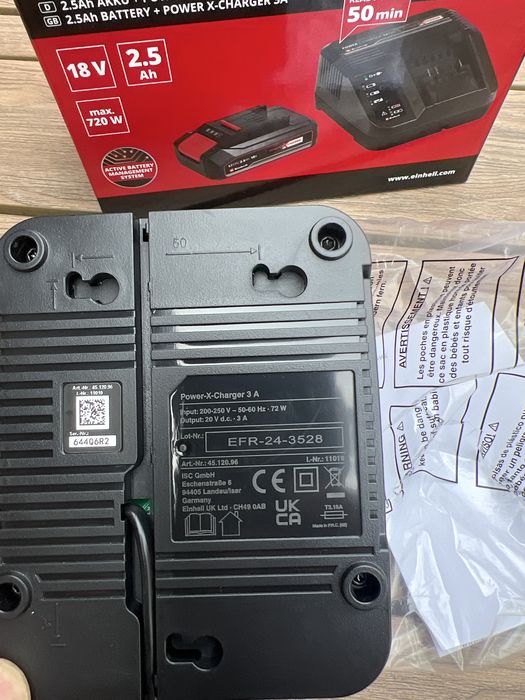 Einhell ładowarka bez akumulatora
