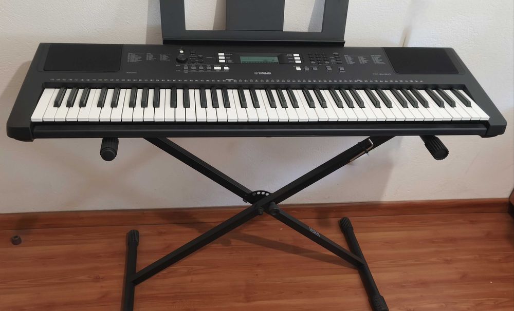Yamaha PSR-EW310 + Fonte Original + Suporte OQAN | Como Novo