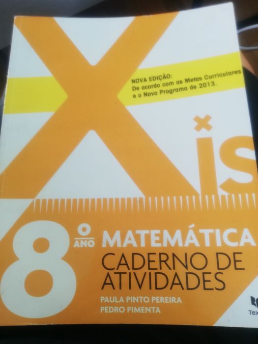 Cadernos de atividades 8° e 9° ano de escolaridade