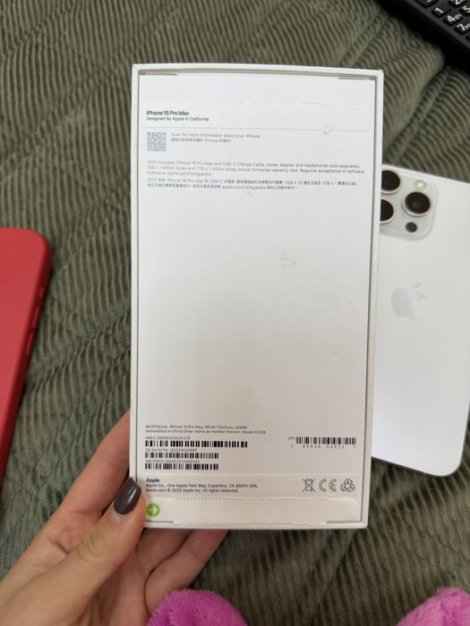 Iphone 15 pro max 256gb