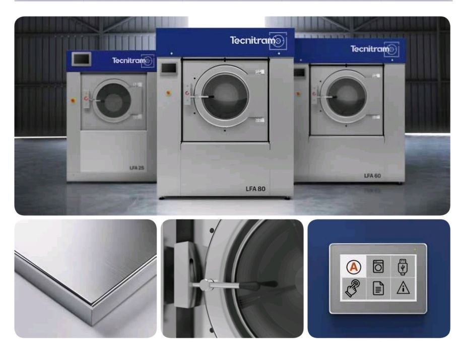 LFA Maquina de lavar roupa industrial 20kg