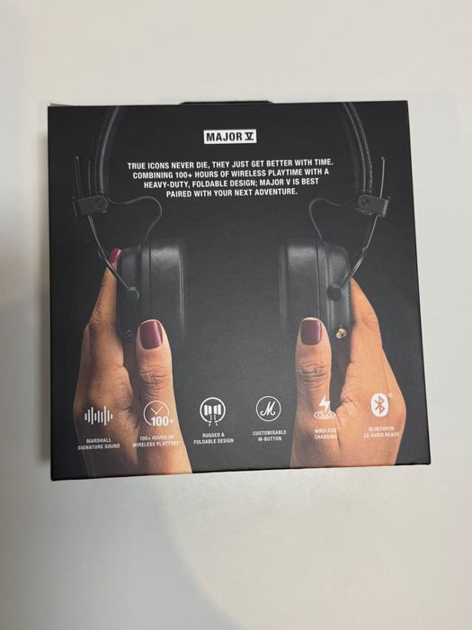 Marshall Major V – bezprzewodowe słuchawki