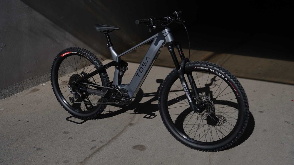 TOSA MATE rower elektryczny eMTB Silnik M510 Bateria 800Wh Moc 250W Karbon OUTLET