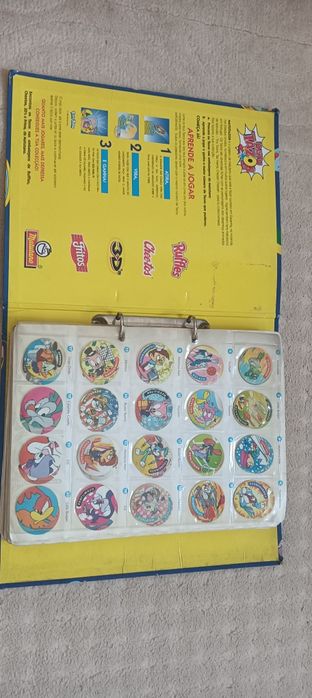 Caderneta tazos completa 1995