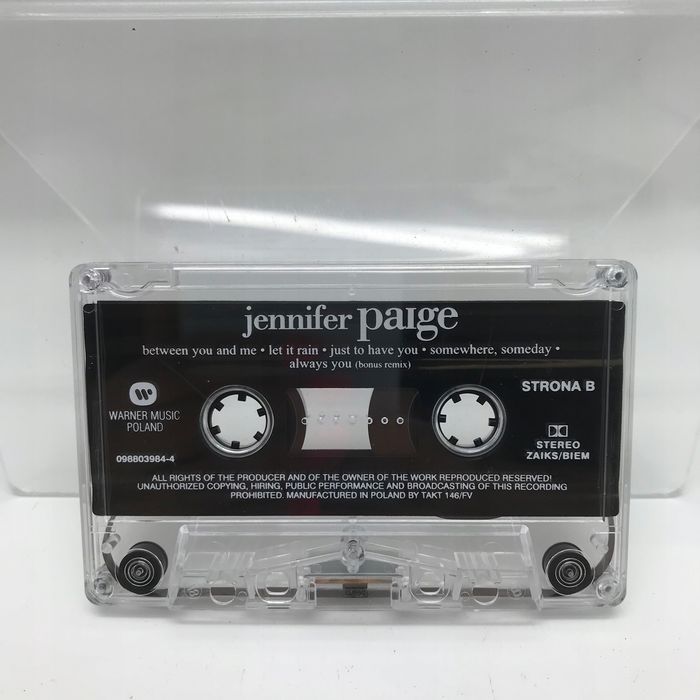 kaseta - jennifer paige - jennifer paige