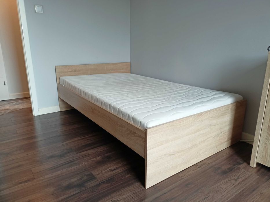 Łóżko 1,20m dąb sonona